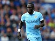 Bacary Sagna of Manchester City in action during the Barclays Premier League match between Everton and Manchester City on August 23, 2015