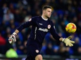 David Marshall of Cardiff in action during the Sky Bet Championship match between Cardiff City and Blackburn Rovers at Cardiff City Stadium on February 17, 2015