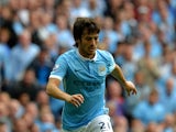 David Silva of Manchester City during the Barclays Premier League match between Manchester City and Watford at the Etihad Stadium on August 29, 2015