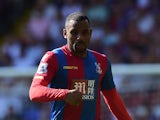 Jason Puncheon of Crystal Palace in action during the Barclays Premier League match between Crystal Palace and Aston Villa at Selhurst Park on August 22, 2015 