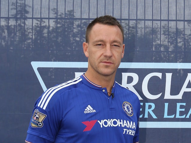 John Terry of Chelsea FC during the official Premier League season launch media event at Southfields Academy on August 5, 2015