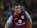 Jordan Veretout of Aston Villa in action during the Capital One Cup second round match between Aston Villa and Notts County at Villa Park on August 25, 2015