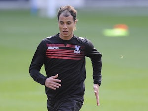 Marouane Chamakh during the Crystal Palace FC training session at Cape Town Stadium on July 23, 2015