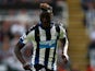 Massadio Haidara of Newcastle United in action during the Barclays Premier League match between Newcastle United and Arsenal at St James' Park on August 29, 2015
