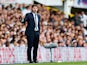 Mauricio Pochettino Manager of Tottenham Hotspur gestures during the Barclays Premier League match between Tottenham Hotspur and Manchester City at White Hart Lane on September 26, 2015
