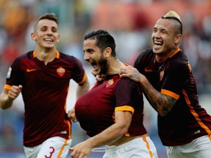 Three quick goals give Roma lead