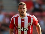 Sam McQueen of Southampton in action during the pre season friendly match between Southampton and Espanyol at St Mary's Stadium on August 2, 2015 in Southampton, England.