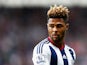 Serge Gnabry of West Brom looks on during the Barclays Premier League match between West Bromwich Albion and Chelsea at the Hawthorns on August 23, 2015