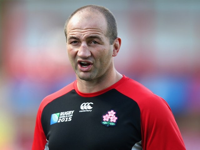 Japan forwards coach Steve Borthwick ahead of the Rugby World Cup game with Scotland on September 23, 2015