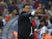 Benfica's coach Rui Vitoria gestures during the UEFA Champions League football match Club Atletico de Madrid vs SL Benfica at the Vicente Calderon stadium in Madrid on September 30, 2015