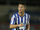Brad Walker of Hartlepool United in action during the Sky Bet League Two match between Northampton Town and Hartlepool United at Sixfields Stadium on September 16, 2014 in Northampton, England. 