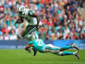 Jets lead Dolphins at Wembley