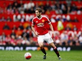 Daley Blind of Manchester United in action during the Barclays Premier League match between Manchester United and Sunderland at Old Trafford on September 26, 2015 in Manchester, United Kingdom. 
