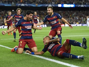 Luis Suarez hails Barcelona's belief