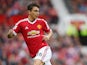Matteo Darmian of Manchester United on the ball during the Barclays Premier League match between Manchester United and Sunderland at Old Trafford on September 26, 2015 in Manchester, United Kingdom.