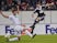 Partizan's Serbian striker Andrija Zivkovic (R) scores the first goal during the UEFA Europa League first-leg Group L football match FC Augsburg v FK Partizan in Augsburg, southern Germany on October 1, 2015
