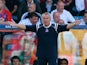 Peter Taylor, manager of Crystal Palace gestures from the sidelines during the Coca-Cola Championship match between Crystal Palace and Charlton at Selhurst Park on September 1, 2007