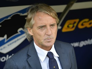 Mancini pleased with draw at Sampdoria