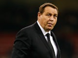 Steve Hansen, Head Coach of the New Zealand All Blacks looks on prior to the 2015 Rugby World Cup Pool C match between New Zealand and Georgia at the Millennium Stadium on October 2, 2015 in Cardiff, United Kingdom.