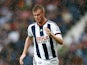 Chris Brunt of West Bromwich Albion in action during the Barclays Premier League match between West Bromwich Albion and Chelsea at the Hawthorns on August 23, 2015