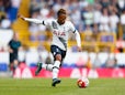 Clinton N'Jie of Tottenham Hotspur in action during the Barclays Premier League match between Tottenham Hotspur and Manchester City at White Hart Lane on September 26, 2015 in London, United Kingdom. 