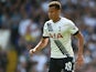 Dele Alli of Tottenham Hotspur in action during the Barclays Premier League match between Tottenham Hotspur and Manchester City at White Hart Lane on September 26, 2015 in London, United Kingdom. 