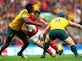 Half-Time Report: Australia leading Wales in Pool A decider