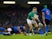 Ian Madigan of Ireland looks to break with the ball during the 2015 Rugby World Cup Pool D match between France and Ireland at Millennium Stadium on October 11, 2015 in Cardiff, United Kingdom.