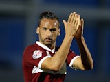 Kaid Mohamed of Northampton Town applauds the crowd as he is substituted during the Sky Bet League Two match between Northampton Town ans AFC Wimbledon at Sixfields on November 1, 2014 in Northampton, England.