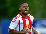 Liam Bridcutt of Sunderland in action during a pre season friendly between Darlington and Sunderland at Heritage Park on July 9, 2015 in Bishop Auckland, England.