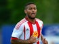 Liam Bridcutt of Sunderland in action during a pre season friendly between Darlington and Sunderland at Heritage Park on July 9, 2015 in Bishop Auckland, England.