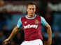 Mark Noble of West Ham United in action during the Barclays Premier League match between West Ham United and Newcastle United at Boleyn Ground on September 14, 2015 in London, United Kingdom. 