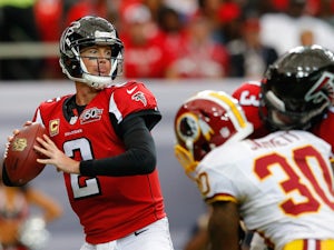Undefeated Falcons behind to Saints