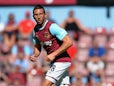 Morgan Amalfitano of West Ham United during the Betway Cup match between West Ham Utd and SV Werder Bremen at Boleyn Ground on August 2, 2015 in London, England.