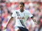 Mousa Dembele of Tottenham in action during the Barclays Premier League match between Manchester United and and Tottingham Hotspur at Old Trafford, Manchester.