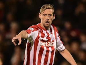Team News: Peter Crouch leads Stoke line at Anfield
