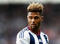 Serge Gnabry of West Brom looks on during the Barclays Premier League match between West Bromwich Albion and Chelsea at the Hawthorns on August 23, 2015 in West Bromwich, United Kingdom. 