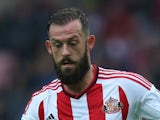Steven Fletcher of Sunderland controls the ball during the Barclays Premier League match between Sunderland and West Ham United at The Stadium of Light on October 03, 2015 in Sunderland, England. 