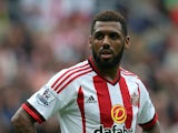 Yann M'Vila of Sunderland looks on during the Barclays Premier League match between Sunderland and Swansea City at Stadium of Light on August 22, 2015 in Sunderland, England.