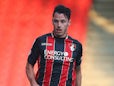 Adam Smith of Bournemouth during the Pre Season Friendly match between AFC Bournemouth and Southampton at The Goldsands Stadium on July 25, 2014 in Bournemouth, England. 