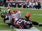 Arian Foster #23 of the Houston Texans crosses the goal line for a touchdown during the game against the Jacksonville Jaguars at EverBank Field on October 18, 2015