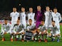 England line up prior to the UEFA EURO 2016 qualifying Group E match between Lithuania and England at LFF Stadionas on October 12, 2015