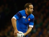 Frederic Michalak of France in action during the 2015 Rugby World Cup Pool D match between France and Ireland at Millennium Stadium on October 11, 2015 