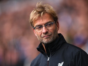 Jurgen Klopp, manager of Liverpool looks on prior to the Barclays Premier League match between Tottenham Hotspur and Liverpool at White Hart Lane on October 17, 2015
