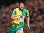 Matthew Jarvis of Norwich City in action during the Barclays Premier League match between Norwich City and A.F.C. Bournemouth on September 12, 2015 in Norwich, United Kingdom.