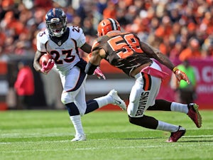 Broncos remain unbeaten with Browns win