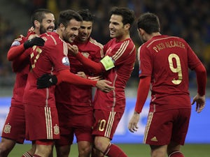 Debut Gaspar strike earns Spain victory in Kiev