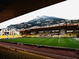 A general view inside the ground prior to the UEFA Champions League quarter-final second leg match between AS Monaco FC and Juventus at Stade Louis II on April 22, 2015 in Monaco, Monaco. 