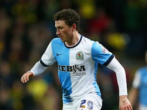 Corry Evans of Blackburn Rovers in action during the Sky Bet Championship match between Blackburn Rovers and Norwich City at Ewood Park on February 24, 2015
