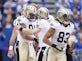 Half-Time Report: Drew Brees fires New Orleans Saints ahead